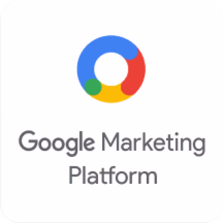 Google Marketing Platform certification badge