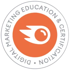 Digital Marketing and Certification badge